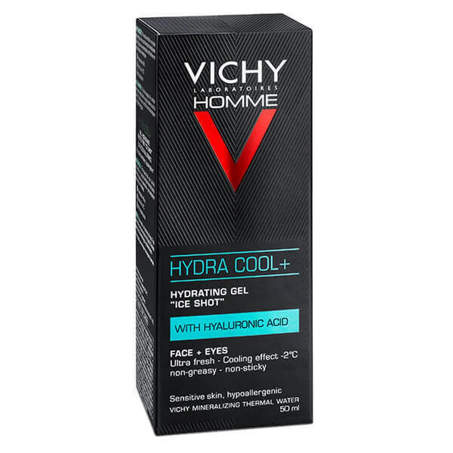 Vichy Homme Hydra Cool+ увлажняющий крем для лица 50 мл: цены и характеристики