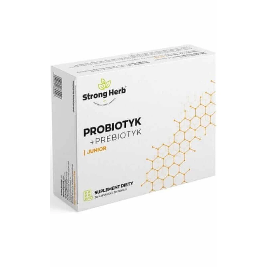Пробіотик + Пребіотик Юніор 30 капсул Strong Herb: ціни та характеристики