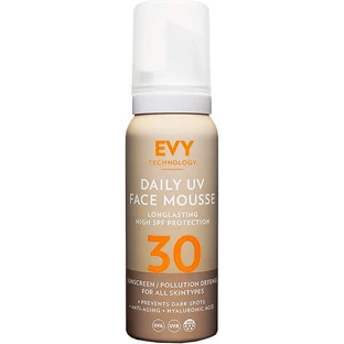 Крем для обличчя денний ультрафіолетовий унісекс SPF 30, 75 мл, Evy Technology