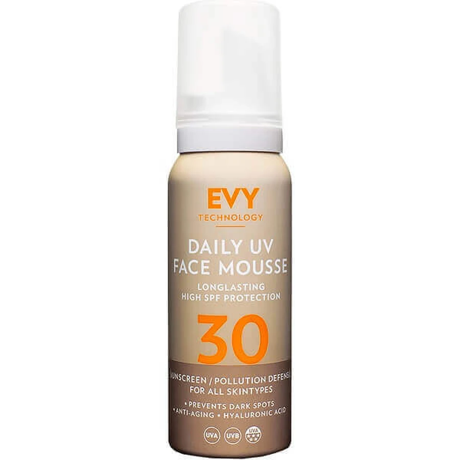 Крем для обличчя денний ультрафіолетовий унісекс SPF 30, 75 мл, Evy Technology: ціни та характеристики
