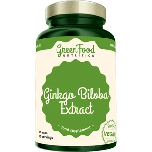 GreenFood Nutrition Экстракт гинкго билоба 60 капсул