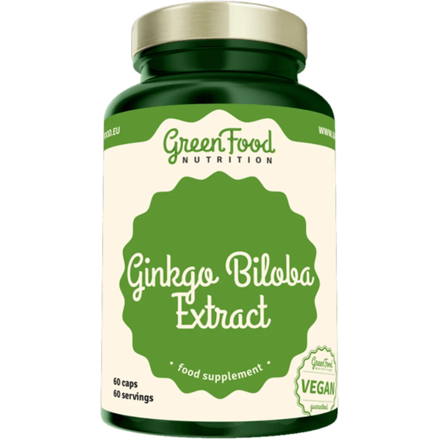 GreenFood Nutrition Экстракт гинкго билоба 60 капсул: цены и характеристики
