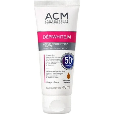 ACM DÉPIWHITE.M тонированный SPF 50+ 1×40 мл, защитный крем: цены и характеристики