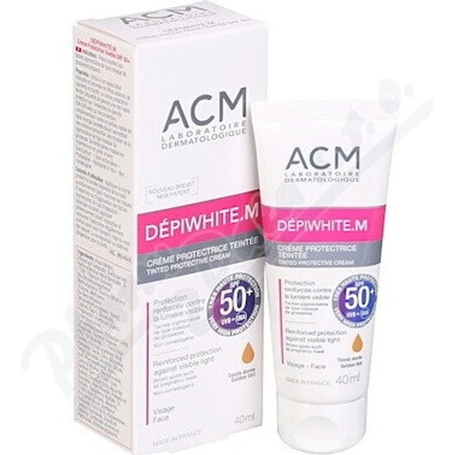 ACM DÉPIWHITE.M тонированный SPF 50+ 1×40 мл, защитный крем: цены и характеристики