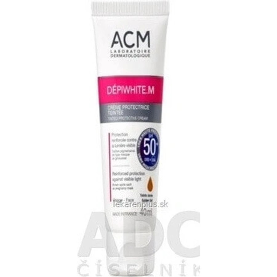 ACM DÉPIWHITE.M тонированный SPF 50+ 1×40 мл, защитный крем: цены и характеристики
