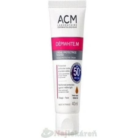 ACM DÉPIWHITE.M тонированный SPF 50+ 1×40 мл, защитный крем: цены и характеристики