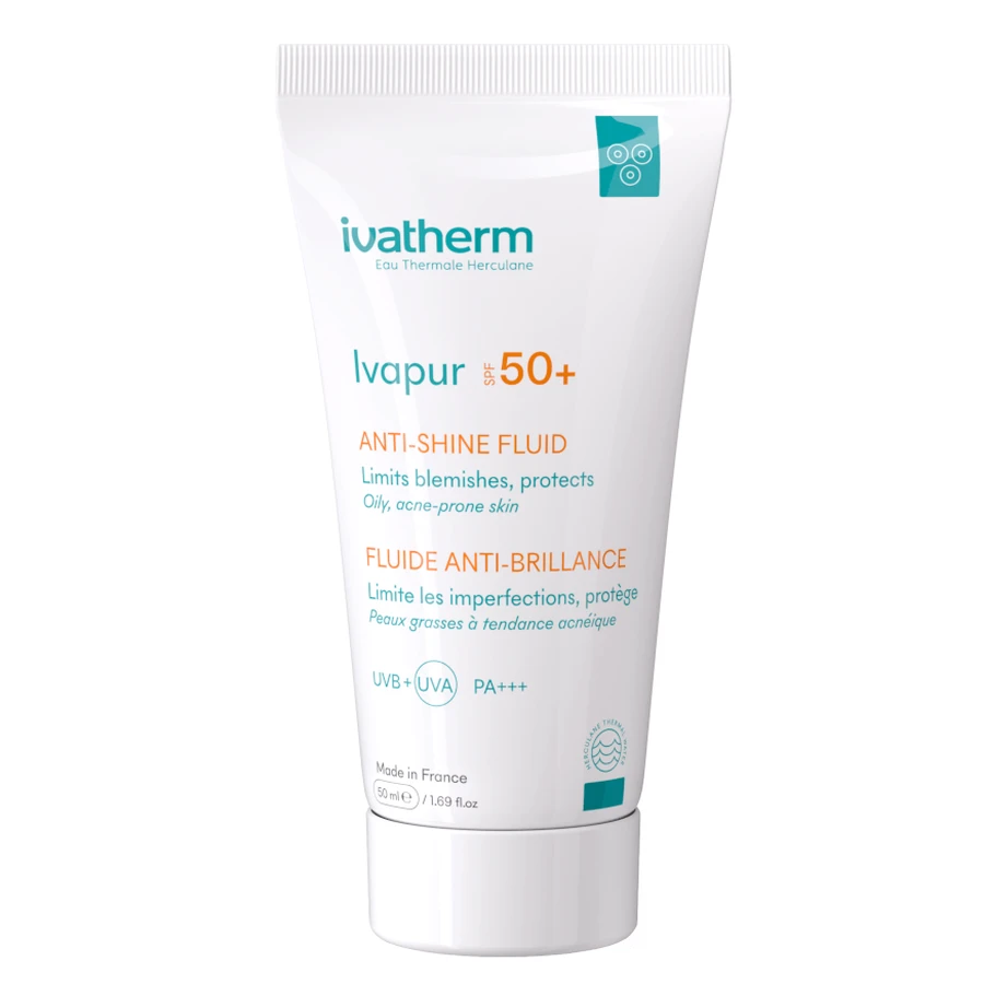 Ivapur Флюїд проти сонця з SPF 50+ Ivapur, 50 мл, Ivatherm: ціни та характеристики