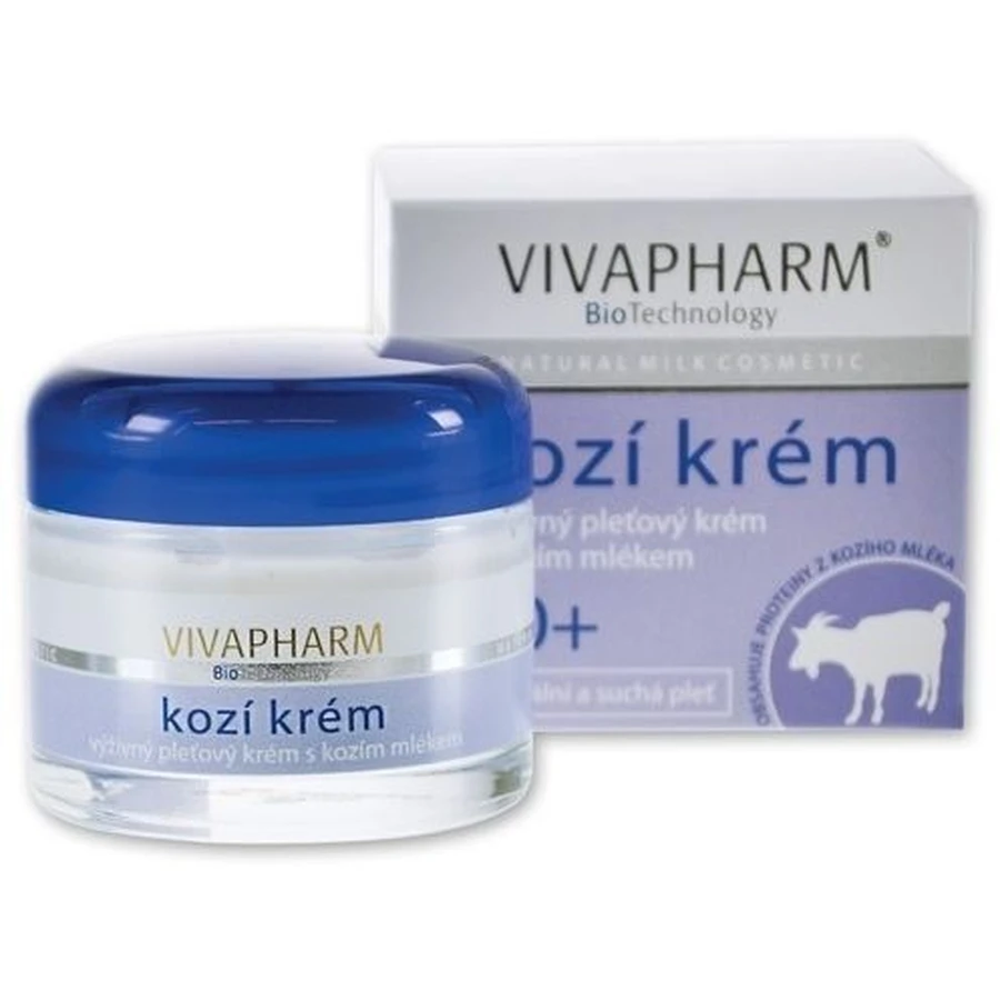 VivaPharm Крем для козьей кожи с молочными протеинами 50 мл: цены и характеристики