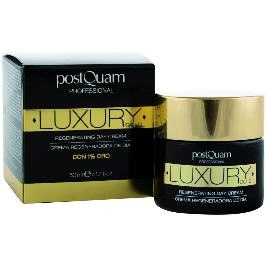 PostQuam Professional Luxury Gold - Роскошный увлажняющий дневной крем с 1% золота 50 мл: цены и характеристики