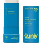 ATTITUDE Детский 100% минеральный защитный стик для лица и губ SPF 30 без запаха 1×20 г, стик для лица и губ: цены и характеристики