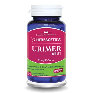 Уример Акут Herbagetica Urimer Akut, 30 капсул