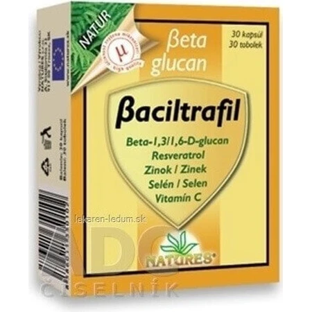 NATURES Baciltrafil 1×30 cps, дієтична добавка: ціни та характеристики