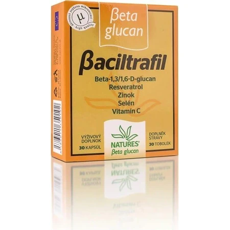 NATURES Baciltrafil 1×30 cps, дієтична добавка: ціни та характеристики