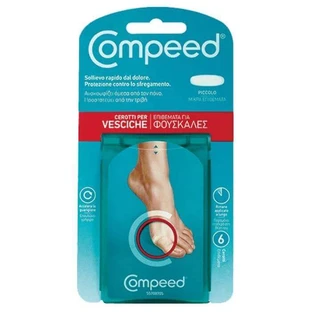 Маленькие пластыри для базисных мозолей Small, 6 штук, Compeed