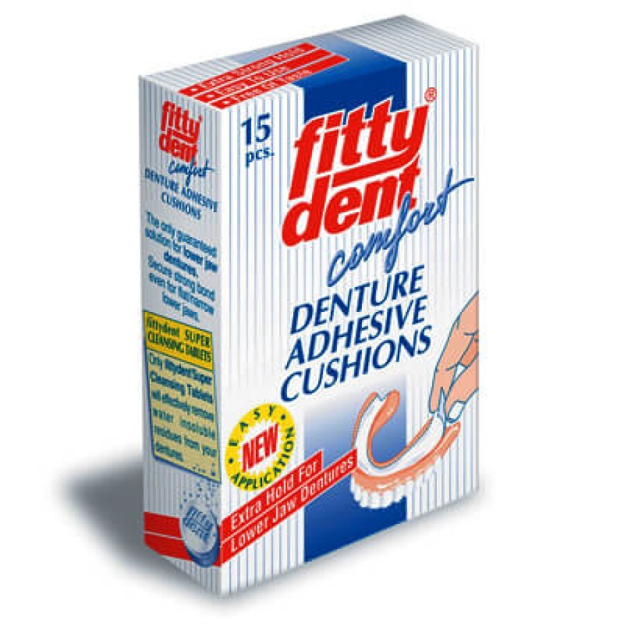 Fittydent super фіксація для зубних протезів прокладки №15: ціни та характеристики