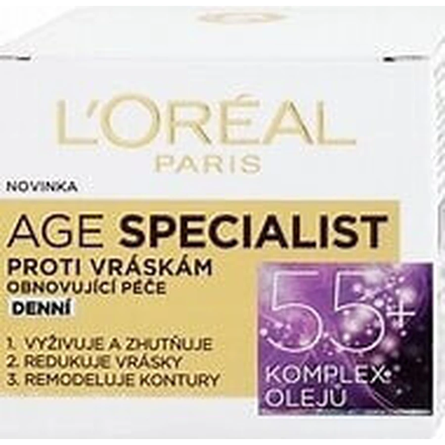 L'Oréal Paris Age Specialist 55+ 1×50 мл, денний крем: ціни та характеристики