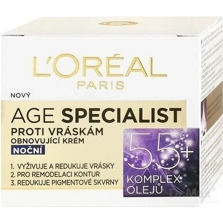 L'Oréal Paris Age Specialist 55+ 1×50 мл, денний крем: ціни та характеристики