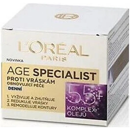 L'Oréal Paris Age Specialist 55+ 1×50 мл, денний крем: ціни та характеристики