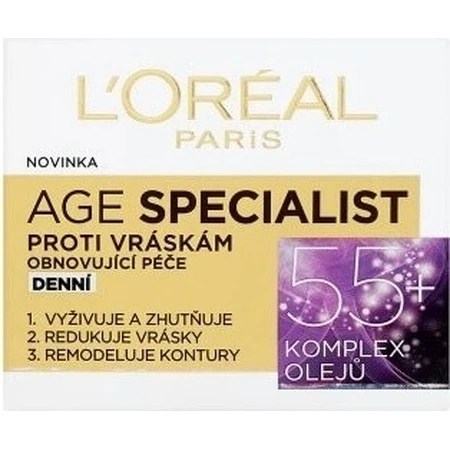 L'Oréal Paris Age Specialist 55+ 1×50 мл, денний крем: ціни та характеристики
