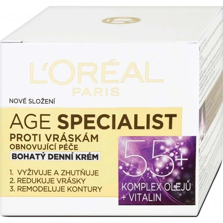 L'Oréal Paris Age Specialist 55+ 1×50 мл, денний крем: ціни та характеристики