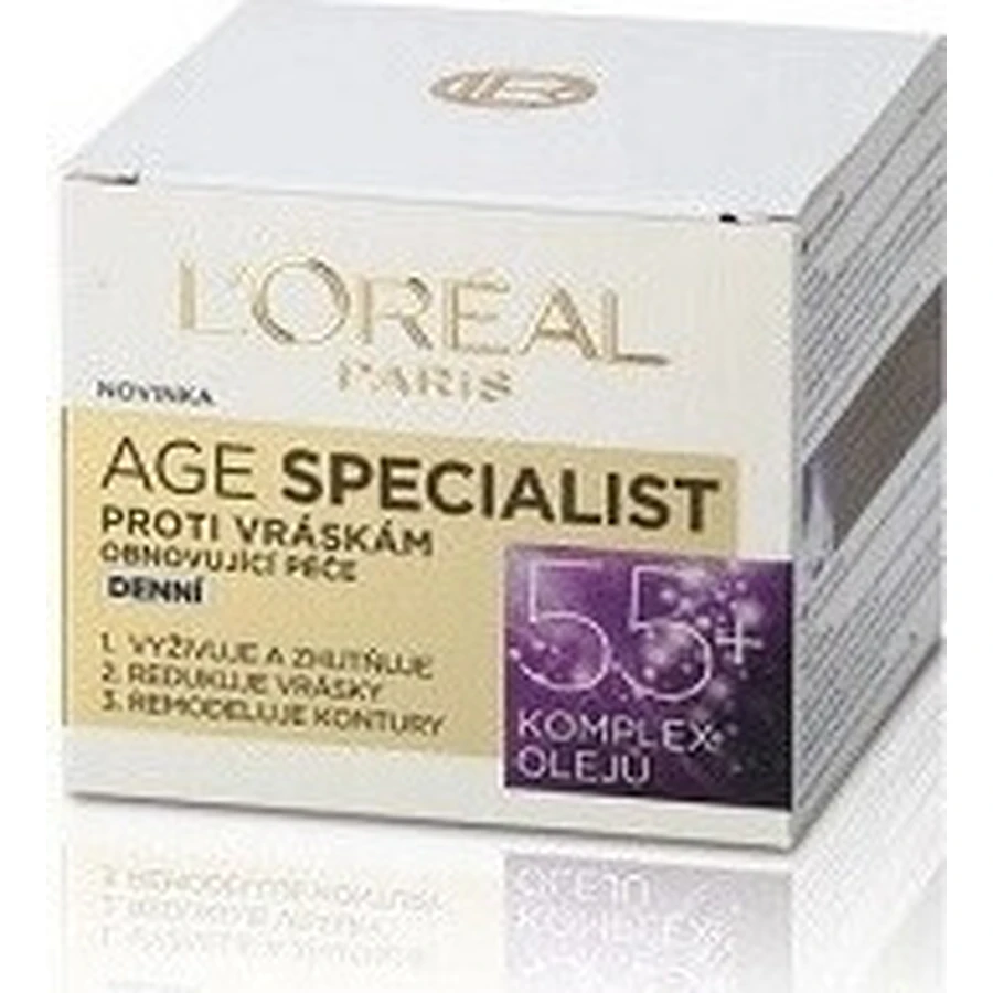 L'Oréal Paris Age Specialist 55+ 1×50 мл, денний крем: ціни та характеристики