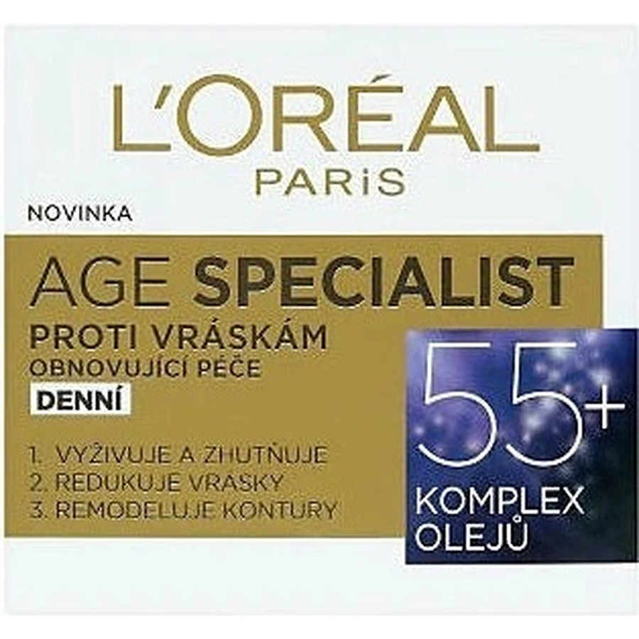 L'Oréal Paris Age Specialist 55+ 1×50 мл, денний крем: ціни та характеристики