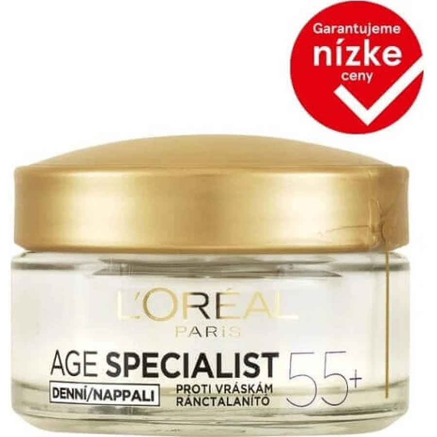 L'Oréal Paris Age Specialist 55+ 1×50 мл, денний крем: ціни та характеристики