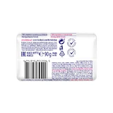Luxja Creamy & Soft, вершкове мило у вигляді брусків, гартування, троянда та молочні протеїни, 90 г