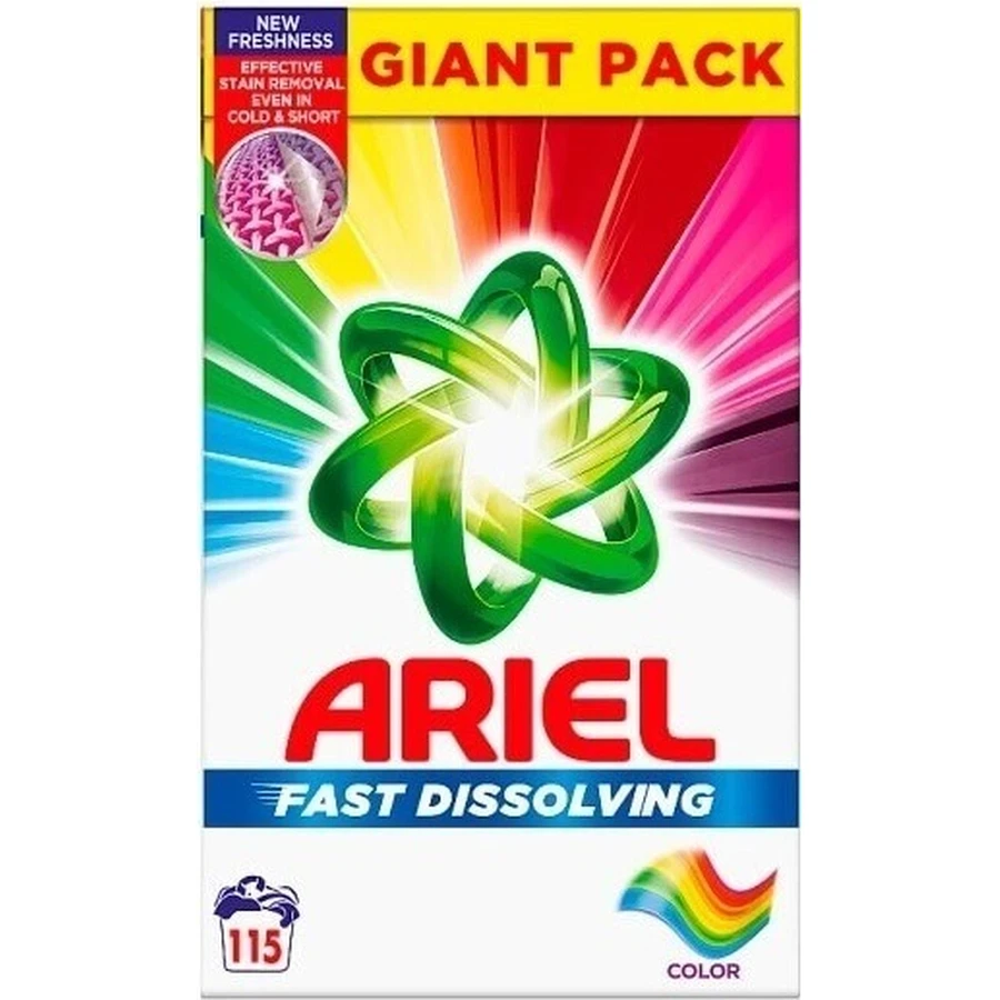 Ariel Стиральный порошок 6,325 кг / 115PD Цветной 1×6,32 кг стиральный порошок: цены и характеристики