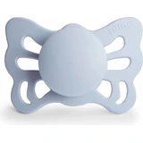 FRIGG Butterfly Анатомическая силиконовая пустышка Powder Blue, 0-6м 1×1 шт, силиконовая пустышка