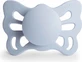 FRIGG Butterfly Анатомическая силиконовая пустышка Powder Blue, 0-6м 1×1 шт, силиконовая пустышка