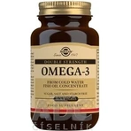 Solgar Omega-3 Double Strength Coldwater Fish Oil 30 капсул 1×30 табл.: цены и характеристики