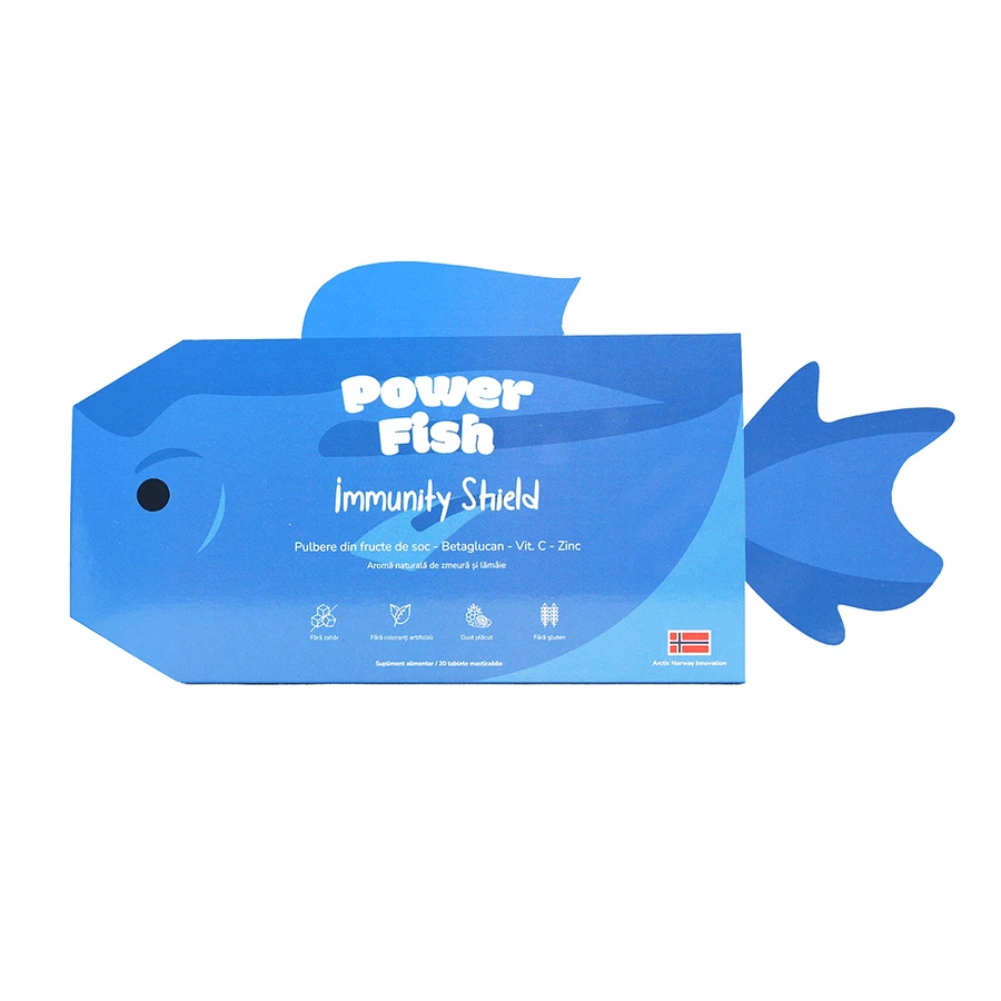 Щит иммунитета для мальчиков, 30 желе, PowerFish: цены и характеристики