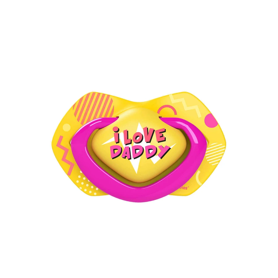 Canpol Babies, пустушка, силіконова, симетрична, Neon Love, рожева, 22/653, 6-18 місяців, 2 штуки: ціни та характеристики