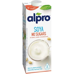 Alpro несладкий соевый напиток 1 л