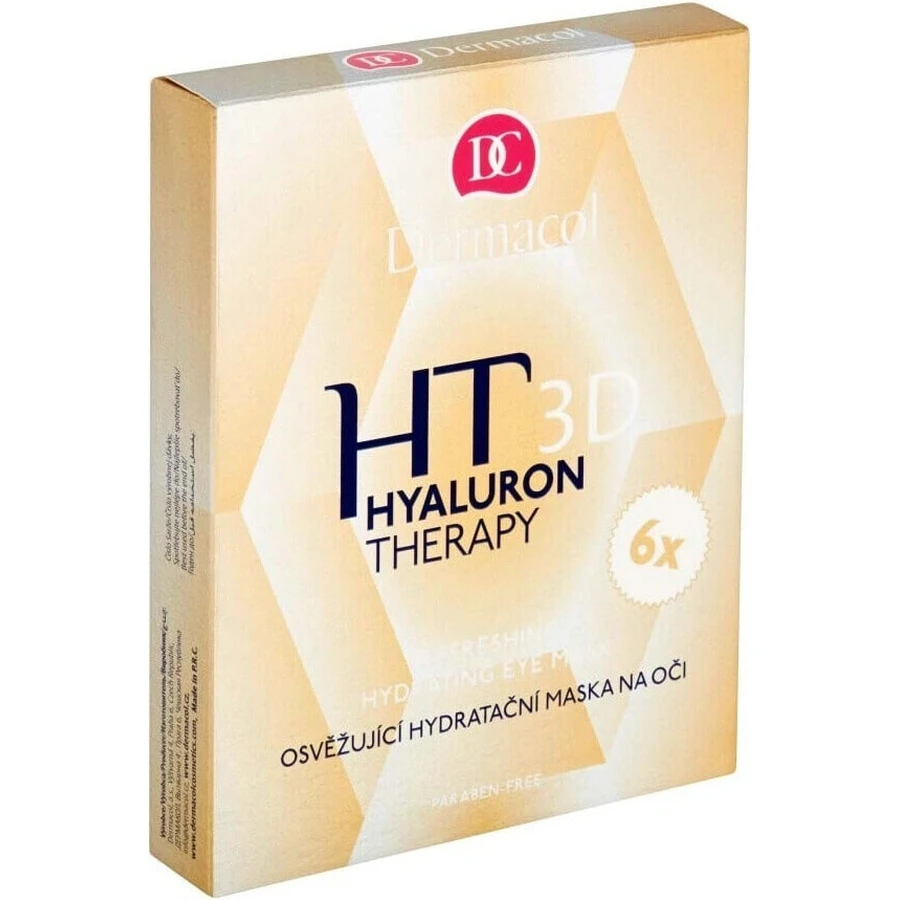 DERMACOL HYALURON THERAPY 3D Eye Mask 6×6 г, маска для очей: ціни та характеристики