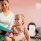Avent Ultra Air, пустышка, силиконовая, ортодонтическая, девочка, SCF080/06, 0-6 месяцев, 2 пары