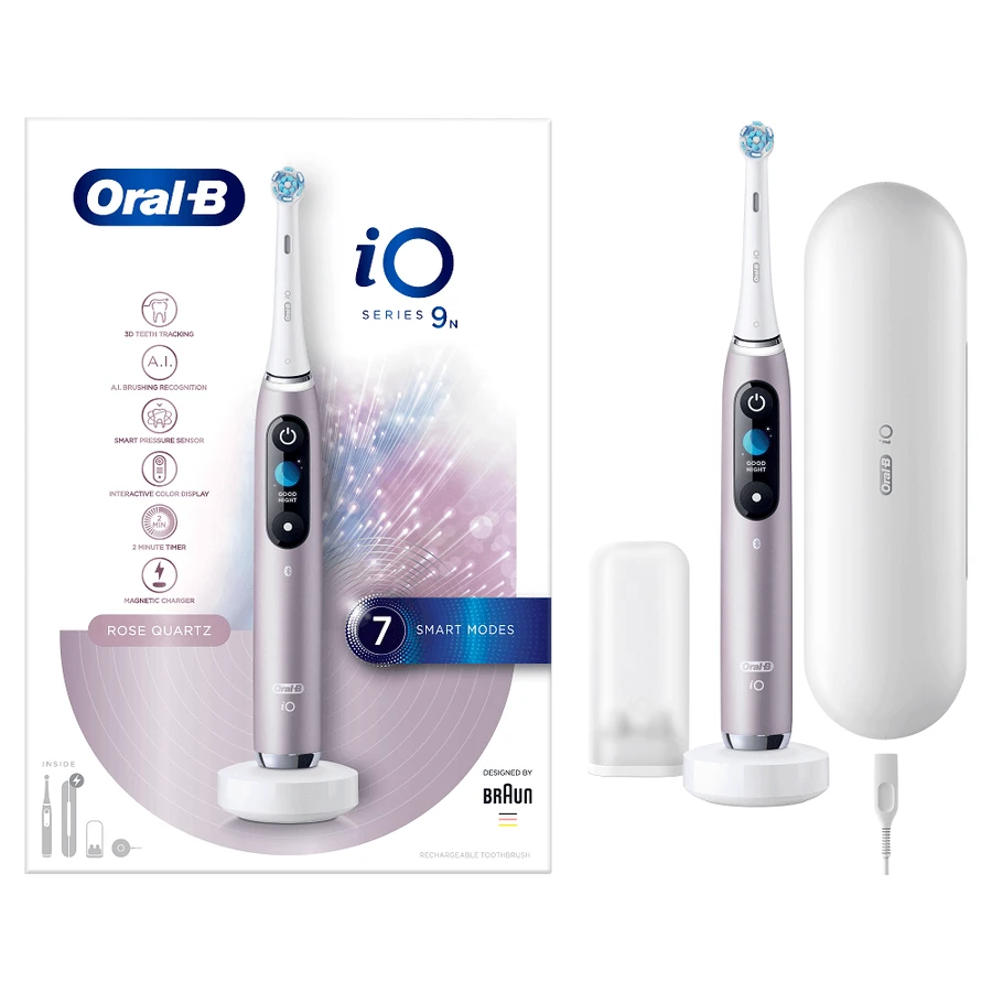Електрична зубна щітка iO9 Pink, Oral-B: ціни та характеристики