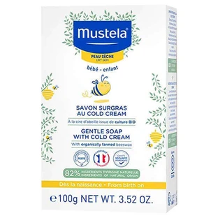 Mustela, Нежное мыло с холодным кремом, 100 г