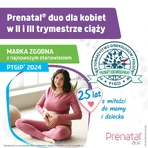Пренатальні вітаміни DUO з ДГК, лактоферином та холіном для жінок під час вагітності (з 13-го тижня) та грудного вигодовування, 60 + 30 капсул: ціни та характеристики