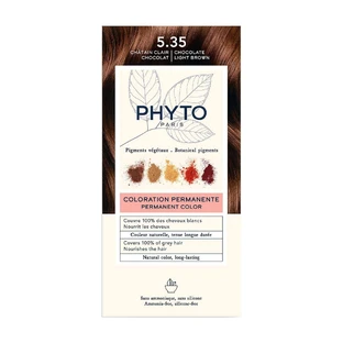 Phyto Color, восковой краситель, 5,35 золотой махо, 1 шт.