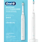Звукова зубна щітка Oral-B Pulsonic Slim Clean 2000 White: ціни та характеристики