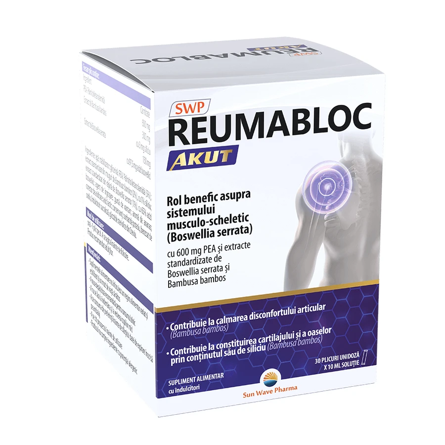 Реумаблок Акут, 30 пакетиків, Sun Wave Pharma: ціни та характеристики