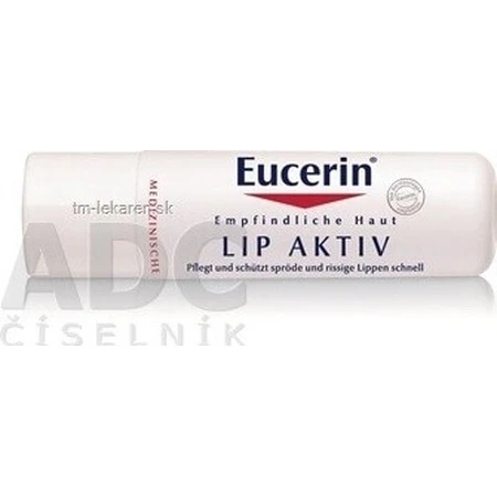 Помада для губ Eucerin LIP AKTIV 1×4,8 г, пом'якшує губи: ціни та характеристики