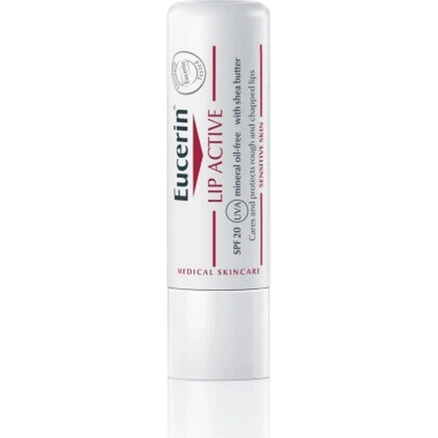 Помада для губ Eucerin LIP AKTIV 1×4,8 г, пом'якшує губи: ціни та характеристики