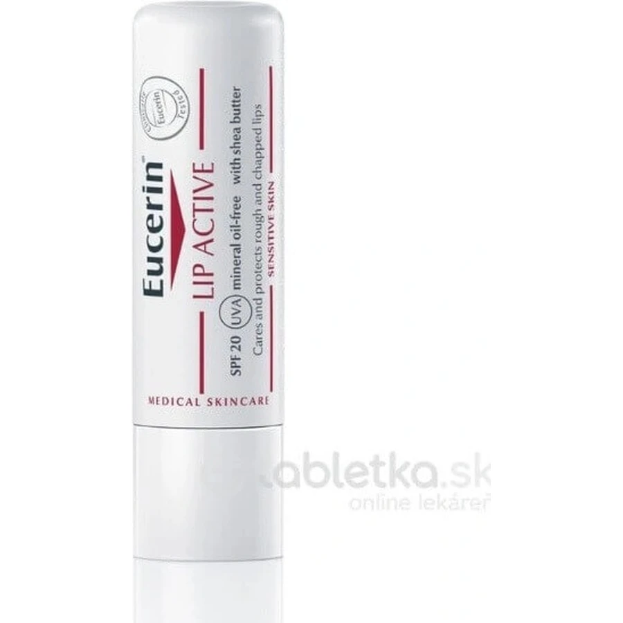 Помада для губ Eucerin LIP AKTIV 1×4,8 г, пом'якшує губи: ціни та характеристики
