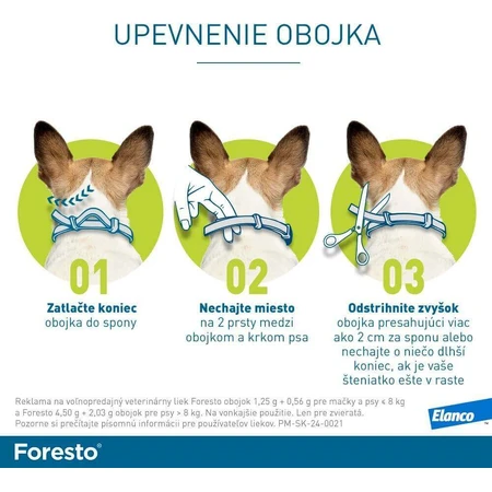 Нашийник Foresto для собак понад 8 кг 70 см: ціни та характеристики