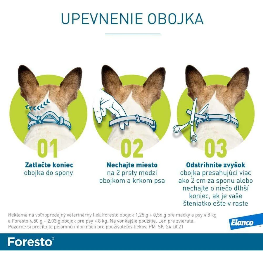 Нашийник Foresto для собак понад 8 кг 70 см: ціни та характеристики