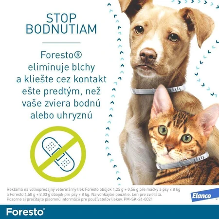 Нашийник Foresto для собак понад 8 кг 70 см: ціни та характеристики