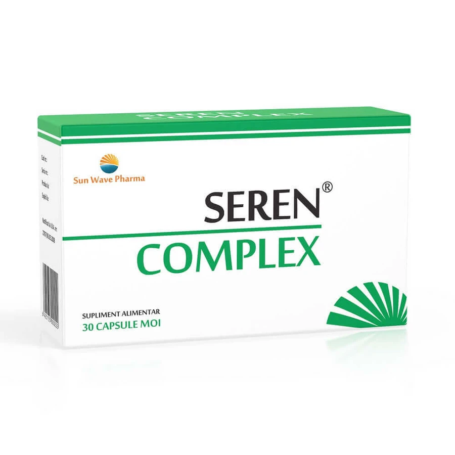 Seren Complex, 30 капсул, Sun Wave Pharma: ціни та характеристики
